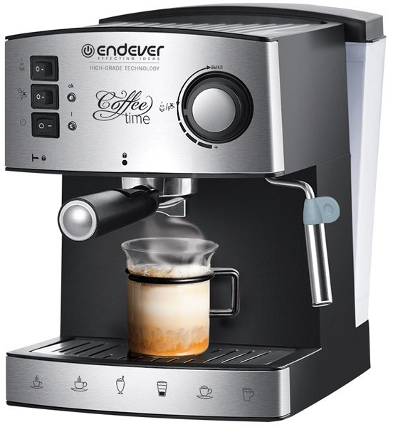 Кофеварки рожкового типа endever. Кофеварки рожкового типа endever