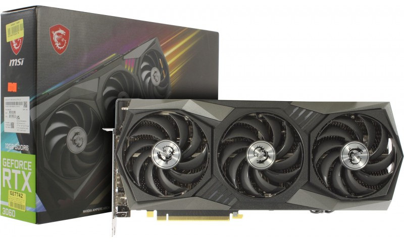 Msi Geforce Rtx 3060 12 Гб Купить