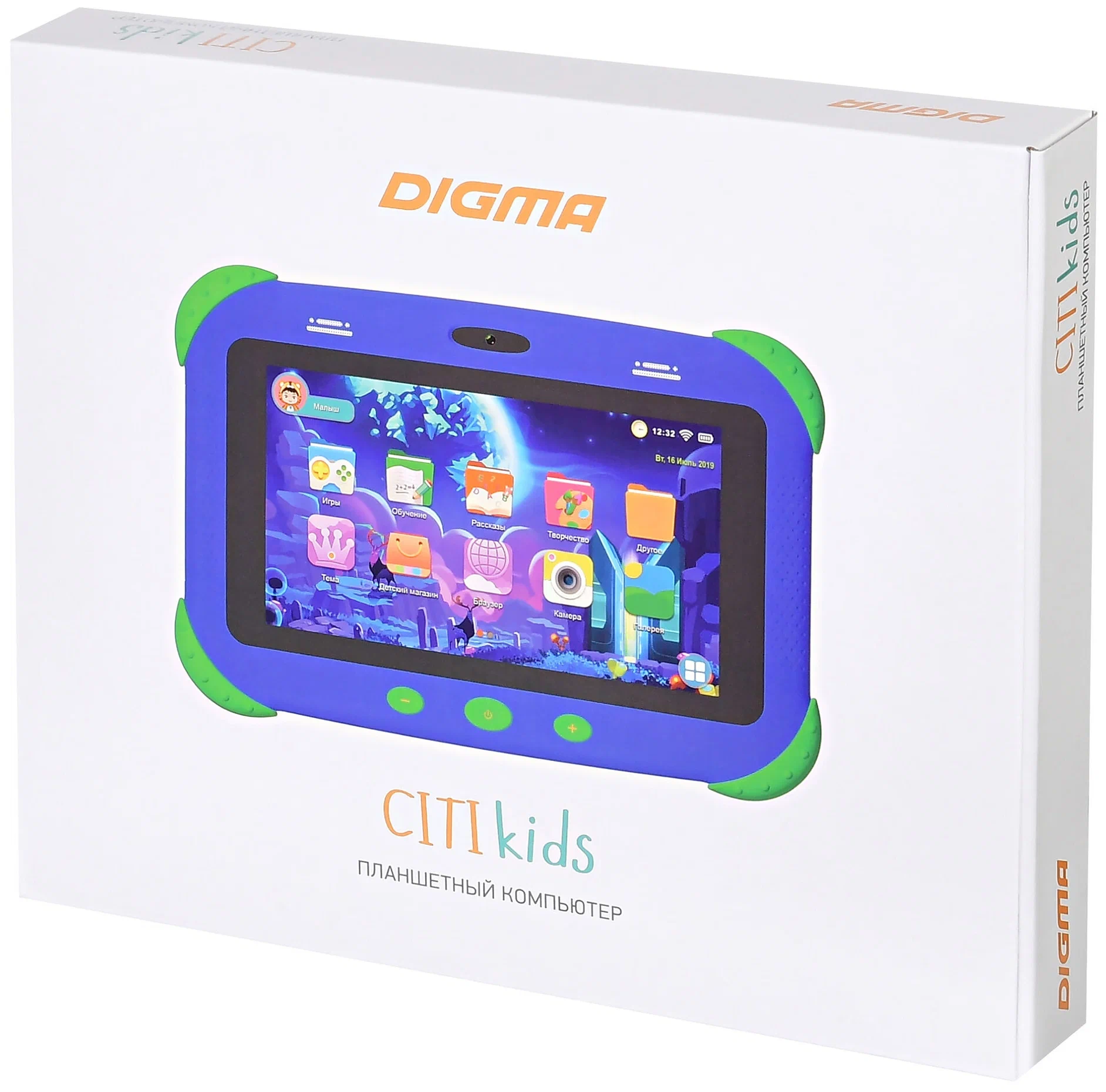 Описание Детский планшет Digma CITI Kids розовый 2G/32GB/3G/Android 9.0  [CS7216MG] купить в Иркутске в IRKSHOP.RU