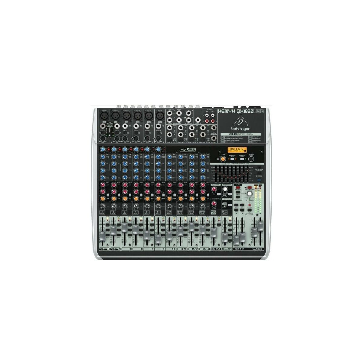 Микшерный Пульт Behringer Qx2222usb Купить