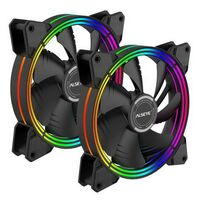 Жидкостная система охлаждения ALSEYE H280 TDP 200W при T воздуха 45 С LED 140mm*2 [AS.02.02.0017] фотографии