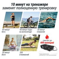 Виброплатформа UNIX Fit Intensive 2D Black фотографии