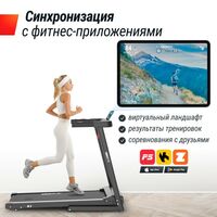 Беговая дорожка UNIX Fit Hi-tech S1 Black фотографии