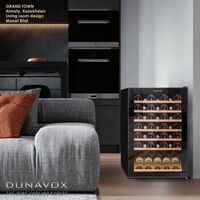 Компрессорный винный шкаф Dunavox (Венгрия) DXFH-48.130 фотографии