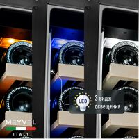 Встраиваемый винный шкаф Meyvel MV46PRO-KST2 фотографии