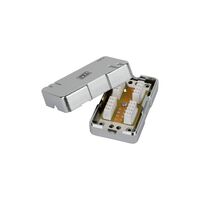 Кабельный соединитель Netlan EC-UCB-IDC-SE2-MT-10 IDC-IDC, Кат.6 (Класс E), 250МГц, 110/KRONE, T568A/B, экранированный, металлик, уп-ка 10шт. фотографии