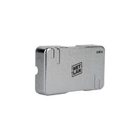 Кабельный соединитель Netlan EC-UCB-IDC-SE2-MT-10 IDC-IDC, Кат.6 (Класс E), 250МГц, 110/KRONE, T568A/B, экранированный, металлик, уп-ка 10шт. фотографии