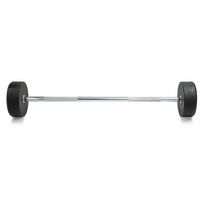 Штанга неразборная обрезиненная VictoryFit VF-DX4300 30 кг, прямой гриф фотографии