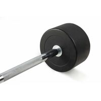Штанга неразборная обрезиненная VictoryFit VF-DX4500 50 кг, прямой гриф фотографии
