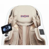 Массажное кресло VictoryFit VF-M91 white звездно-белый фотографии