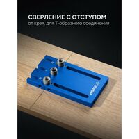 Кондуктор для угловых соединений Зубр 30085 4 отверстия, в кейсе, Профессионал фотографии