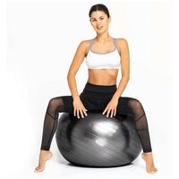 Гимнастический мяч Gymmaster ANA-502A 75 см фиолетовый фотографии