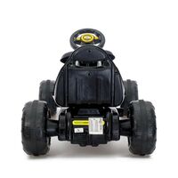 Веломобиль GO KART, звук, цвет чёрный фотографии
