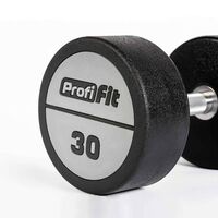 Гантельный ряд полиуретановый PROFI-FIT 27.5-37.5 кг шаг 2.5 кг, 5 пар фотографии