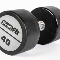 Гантельный ряд полиуретановый PROFI-FIT 40-50 кг шаг 2.5 кг, 5 пар фотографии