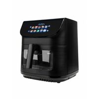 Аэрогриль Eltronic 777-01 9 л, 2200 Вт, 10 программ, 80-200°C, таймер до 60 мин, чёрный фотографии
