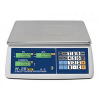 Торговые настольные весы Mertech M-ER 223 AC-32.5 LCD "Mary", белые, 32кг фотографии