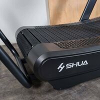 Профессиональная изогнутая беговая дорожка SHUA SH-T901Z LCD-дисплей фотографии