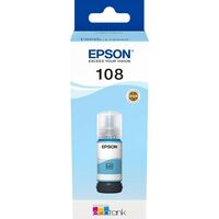 Чернила Epson C13T09C54A 108 светло-голубой 70мл для L8050/L18050 фотографии