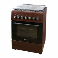 Плита комбинированная WILLMARK CS-6614 60*60 см, 4 газовые конфорки: 0,9/1,55/1,55/2,6 кВт, электроподжиг с кнопки, духовка электричекая фотографии