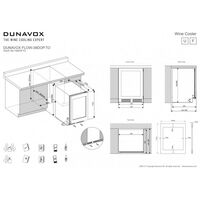 Компрессорный винный шкаф Dunavox (Венгрия) DAUF-39.119DOP.TO фотографии