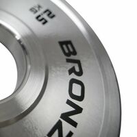 Диск олимпийский BRONZE GYM BGPLST025 стальной, 2,5 кг фотографии