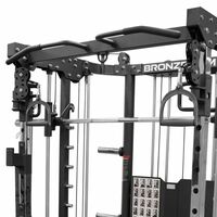 Силовой комплекс BRONZE GYM YARD многофункциональный, со встроенными весовыми стеками, профессиональный фотографии