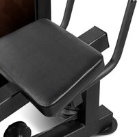 Тренажер для сгибания ног BRONZE GYM PARTNER ML-802 лёжа, профессиональный фотографии