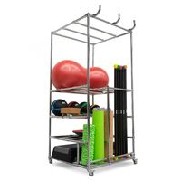 Универсальная стойка BRONZE GYM 1158 5 ярусов, 80х85х185см. фотографии