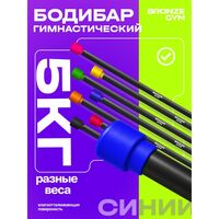 Палка гимнастическая BRONZE GYM БОДИБАР 5 кг [BG-FA-BDB5] фотографии