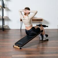 Скамья для пресса Oxygen Fitness MORAN прямая, домашняя фотографии