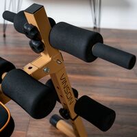 Скамья для пресса Oxygen Fitness VINSON изогнутая, домашняя фотографии