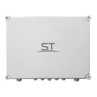Источник питания ST ST-03/820 POE X (8/2G/120W/AB) AI PoE, AI VLAN, 8 х 10/100 Мбит/с, 2 UpLink х 10/100/1000 Мбит/с, 48 В (±10%), 15 Вт номинально на порт, 30 Вт максимально на порт, 120 Вт суммарно, PoE А+В, 24.0 Гбит/с, watchdog, Extend, пассивное охлаждение, пластик, от -45°С до +55°C, IP67, 380х280х130мм фотографии