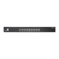 Коммутатор Edge-corE ECS4620-28T 24 x GE + 2 x 10G SFP+ ports + 1 x expansion slot (for dual 10G SFP+ ports) L3 Stackable Switch, w/ 1 x RJ45 console port, 1 x USB type A storage port, RPU connector, fan-less design, Stack up to 4 units фотографии