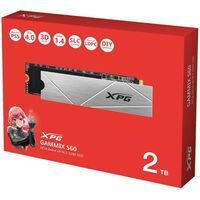 Твердотельный накопитель SSD XPG 2TB XPG GAMMIX S60 M.2 2280, PCIe Gen4x4 with NVMe, 5000/4200, MTBF 1.5M, 3D ТLC NAND, 450TBW [AGAMMIXS60-2T-CS] фотографии