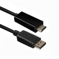 Кабель ACD ACD-DDHM2-30B DisplayPort 1.2, DP-HDMI, Golden Plated, 20m/19m, черный, 3м фотографии