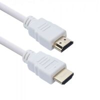 Кабель ACD ACD-DHHM2-18W HDMI 2.0, Golden Plated, 19m/19m, белый, 1.8м фотографии