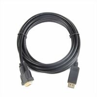 Кабель DisplayPort-DVI Cablexpert CC-DPM-DVIM-3M 20M/25M, 3.0м, черный, экран, пакет фотографии