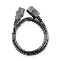 Кабель питания сист.блок-монитор Cablexpert PC-189-1-5M 5м, C13-C14, Сечение провода 3x1кв.мм., черный, с заземлением фотографии