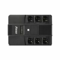 Источник бесперебойного питания PowerMAN Brick 600 600VA, 6 евро розеток фотографии