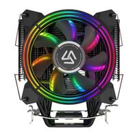 Вентилятор ALSEYE H120D Universal TDP 200W, Heat Pipe:6mm*6pcs, 800-2000RPM, 11.6-35.3dB(A), RGB, RTL [AS.01.02.0009] фотографии