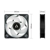 Вентилятор Arctic Cooling P14 PWM PST A-RGB 0dB (Black) retail [ACFAN00239A] фотографии