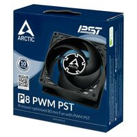 Вентилятор корпусной Arctic Cooling P8 PWM PST (Black/Black) retail [ACFAN00150A] фотографии