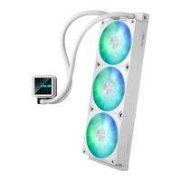 Жидкостная система охлаждения Asus PRIME LC 360 ARGB WHT, AIO COOLER, 3IN1 FAN, REPL LEN [90RC0102-B0EAY0] фотографии