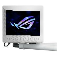 Жидкостная система охлаждения Asus ROG RYUJIN III 240 ARGB WHT AIO COOLER, ASETEK, EMMA, ARGB [90RC00K2-M0UAY0] фотографии