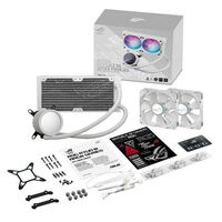 Жидкостная система охлаждения Asus ROG RYUO III 240 ARGB WHT AIO COOLER, ASETEK, EMMA, ARGB, AURA, WHT [90RC00J2-M0UAY0] фотографии