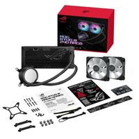 Жидкостная система охлаждения Asus ROG RYUO III 240 ARGB AIO COOLER, ASETEK, EMMA, ARGB, AURA [90RC00J1-M0UAY0] фотографии