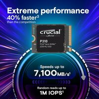Твердотельный накопитель SSD Crucial P310 1TB PCIe Gen4 NVMe, 2230, M.2 [CT1000P310SSD2] фотографии