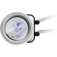 Жидкостная система охлаждения GigaByte AORUS ELITE 240I 2 x 120mm ARGB Fan, RTL [GP-AORUS ELITE 240I] фотографии