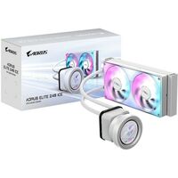 Жидкостная система охлаждения GigaByte AORUS ELITE 240I 2 x 120mm ARGB Fan, RTL [GP-AORUS ELITE 240I] фотографии